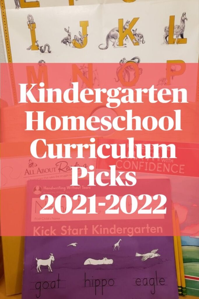 Must-Have Kindergarten Homeschool Curriculum Picks
