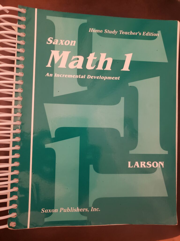Saxon Math Review